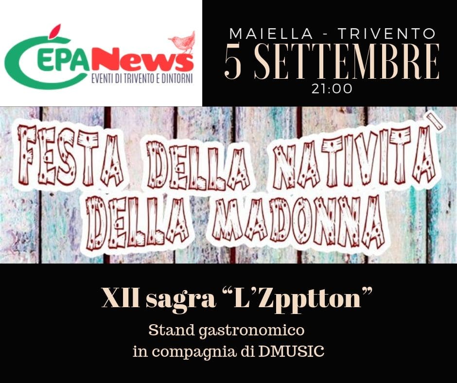 Festa della Natività della Madonna Maiella-Trivento 5-Settembre-2019