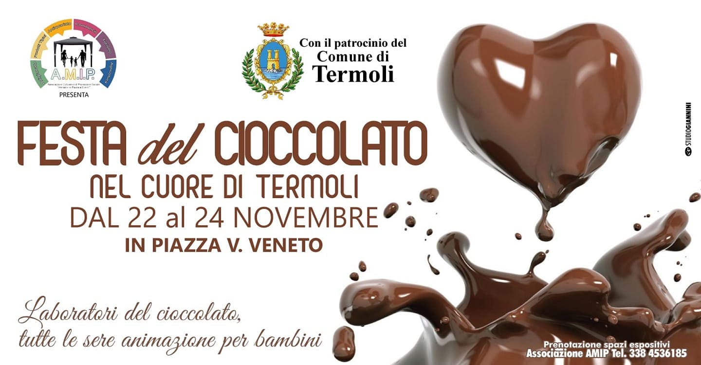 Festa Del Cioccolato dal 22 al 24 novembre Termoli